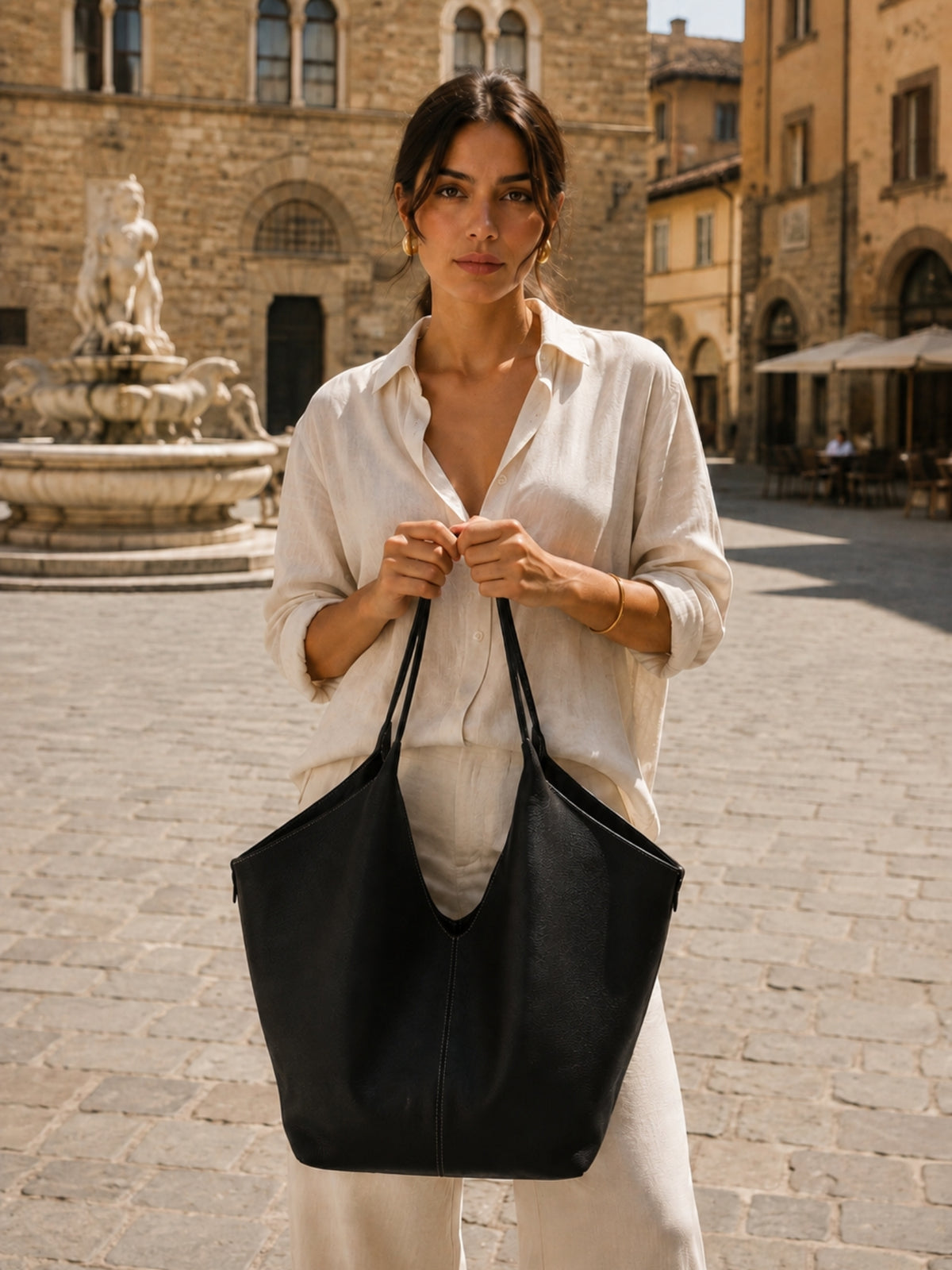Sook Sustainable – Tote Borsa Nera