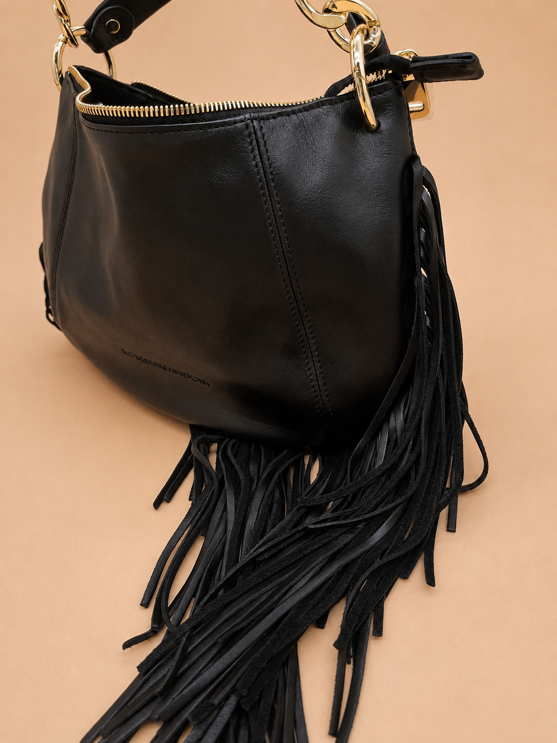 Kate Small – Borsa in pelle con frange